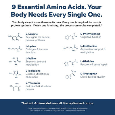 Instant Aminos EAA + BCAA Capsules