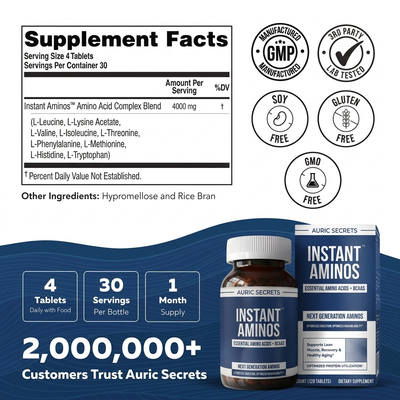 Instant Aminos EAA + BCAA Capsules