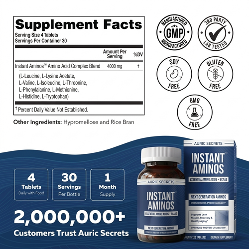 Instant Aminos EAA + BCAA Capsules